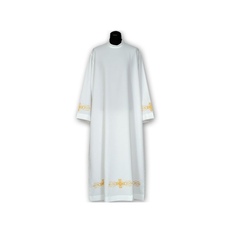 Bestickte Priester-Albe (9)