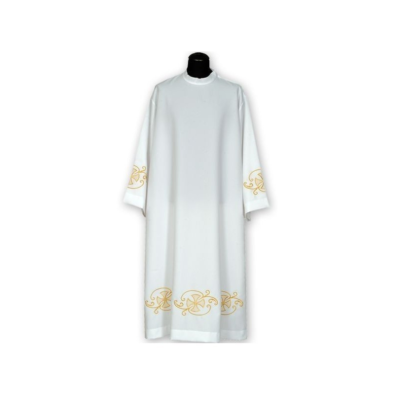 Bestickte Priester-Albe (10)